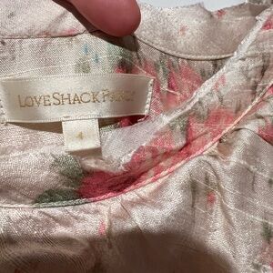 Love shack fancy silk dress